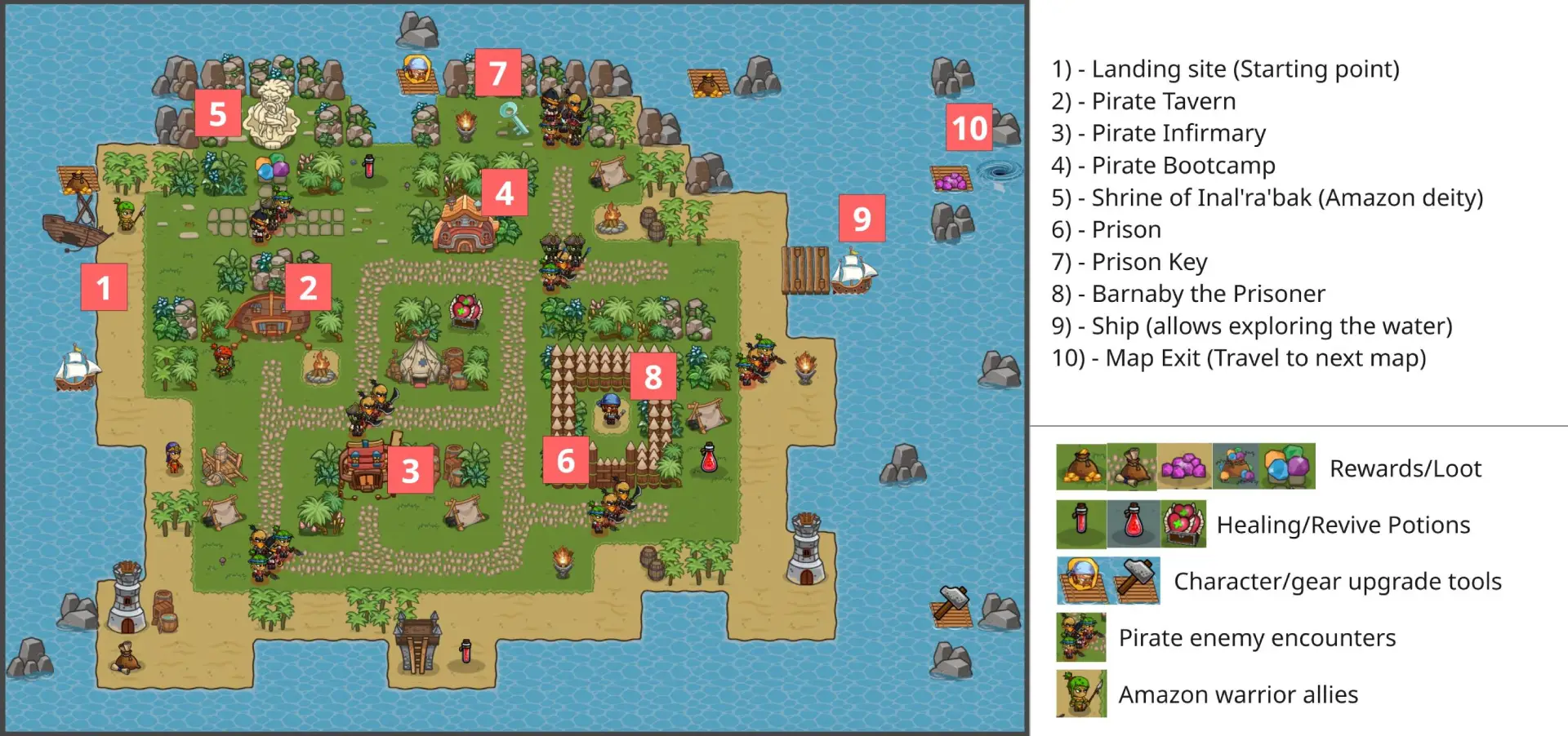 Quest Design - Five Heroes - Map Design 11