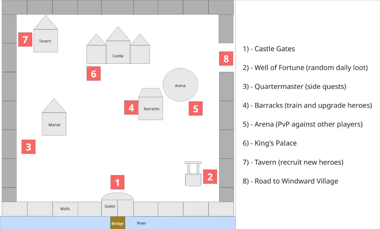 Quest Design - Five Heroes - Map Design 7