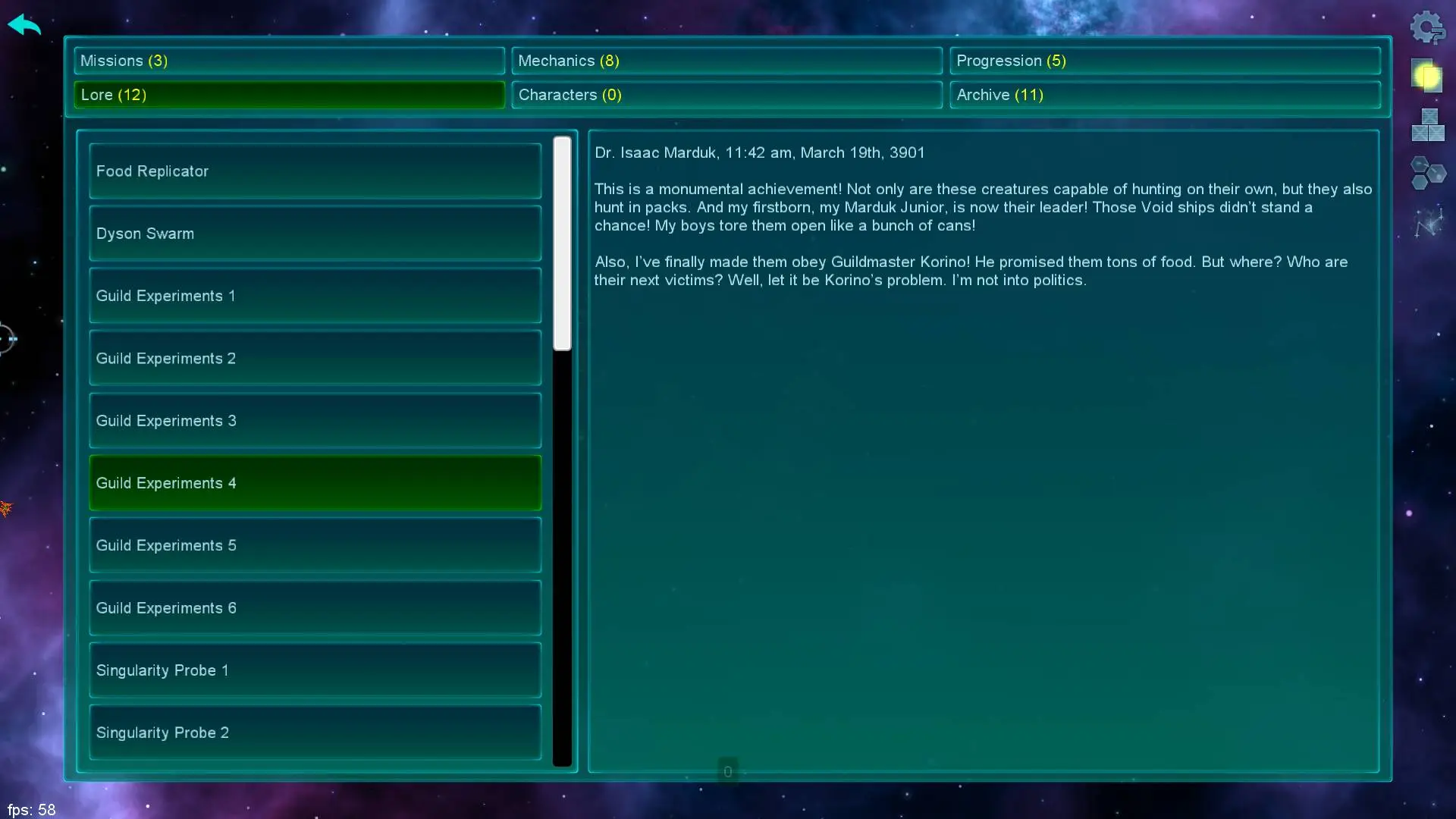 Star Singularity - Codex 4