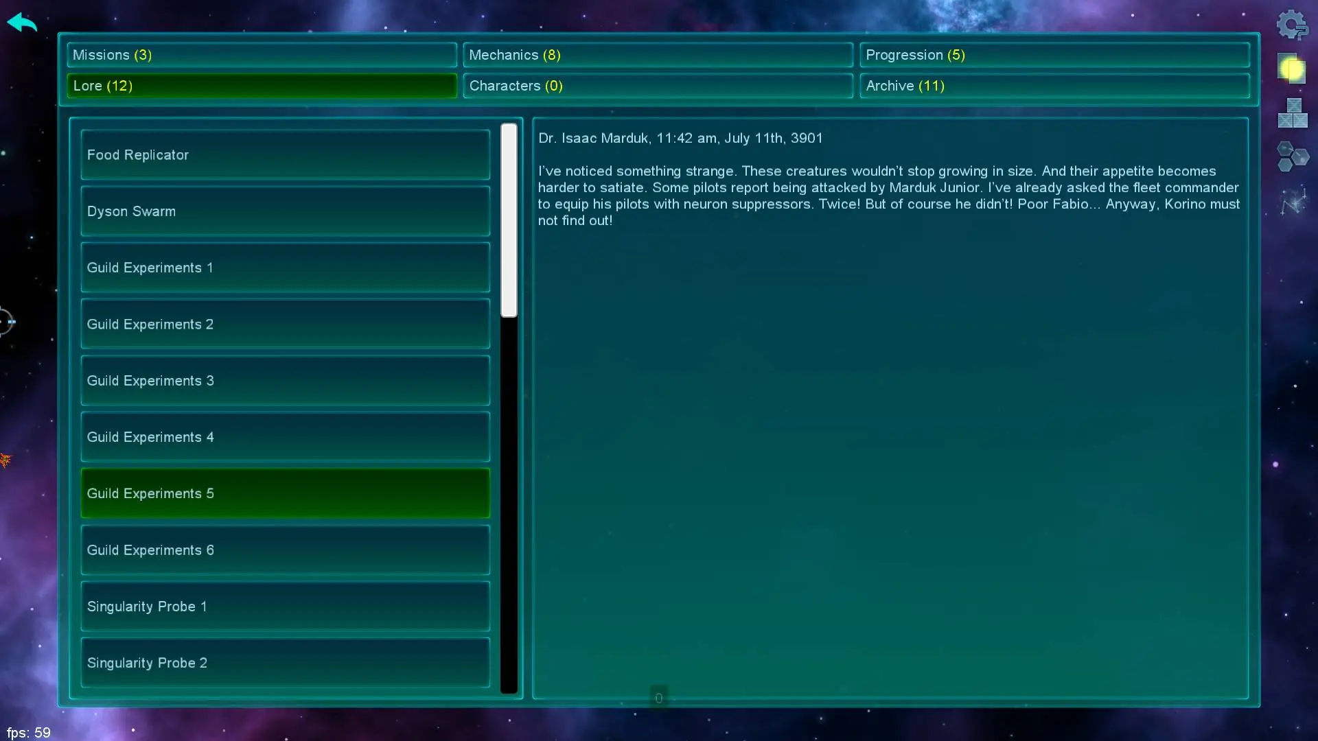 Star Singularity - Codex 5