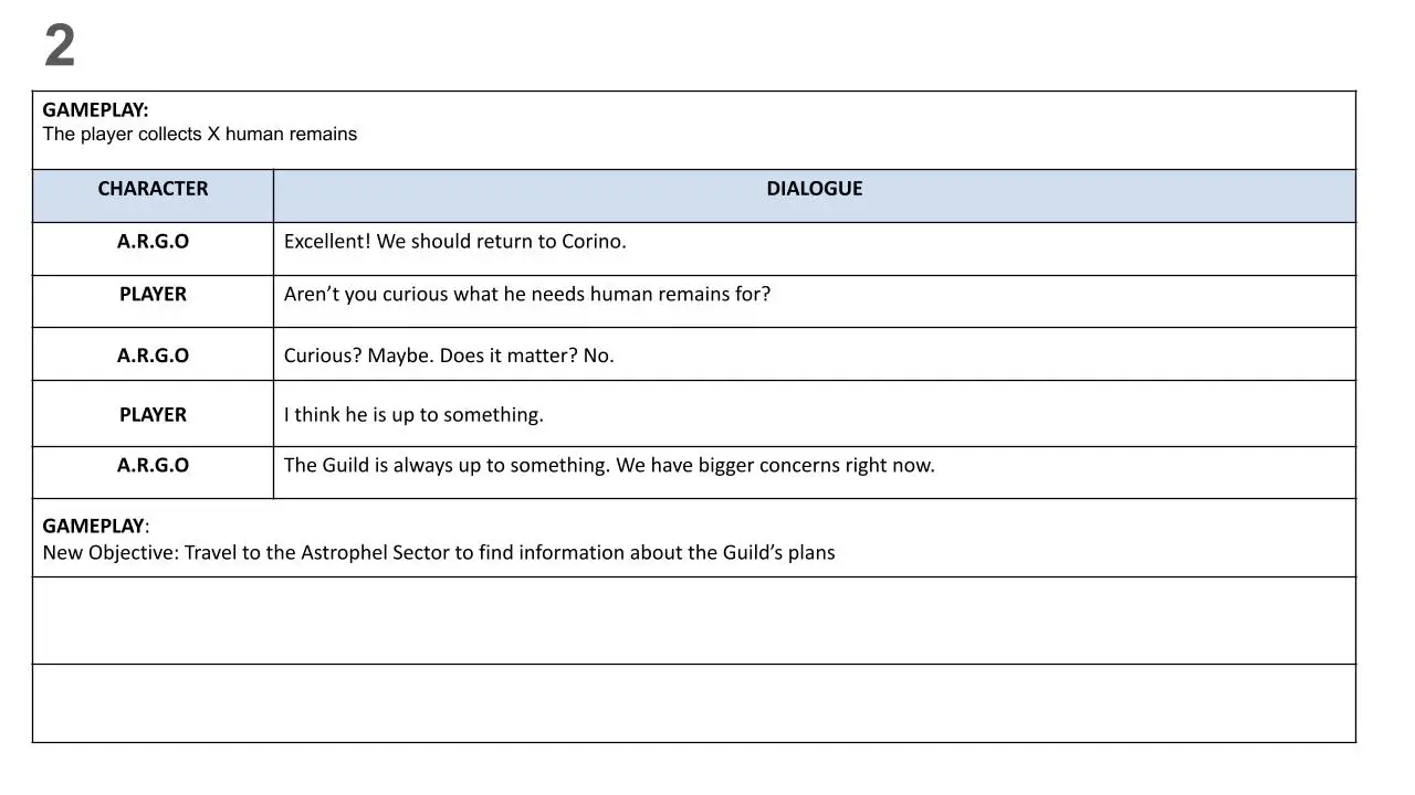 Star Singularity - Main Dialogue 2