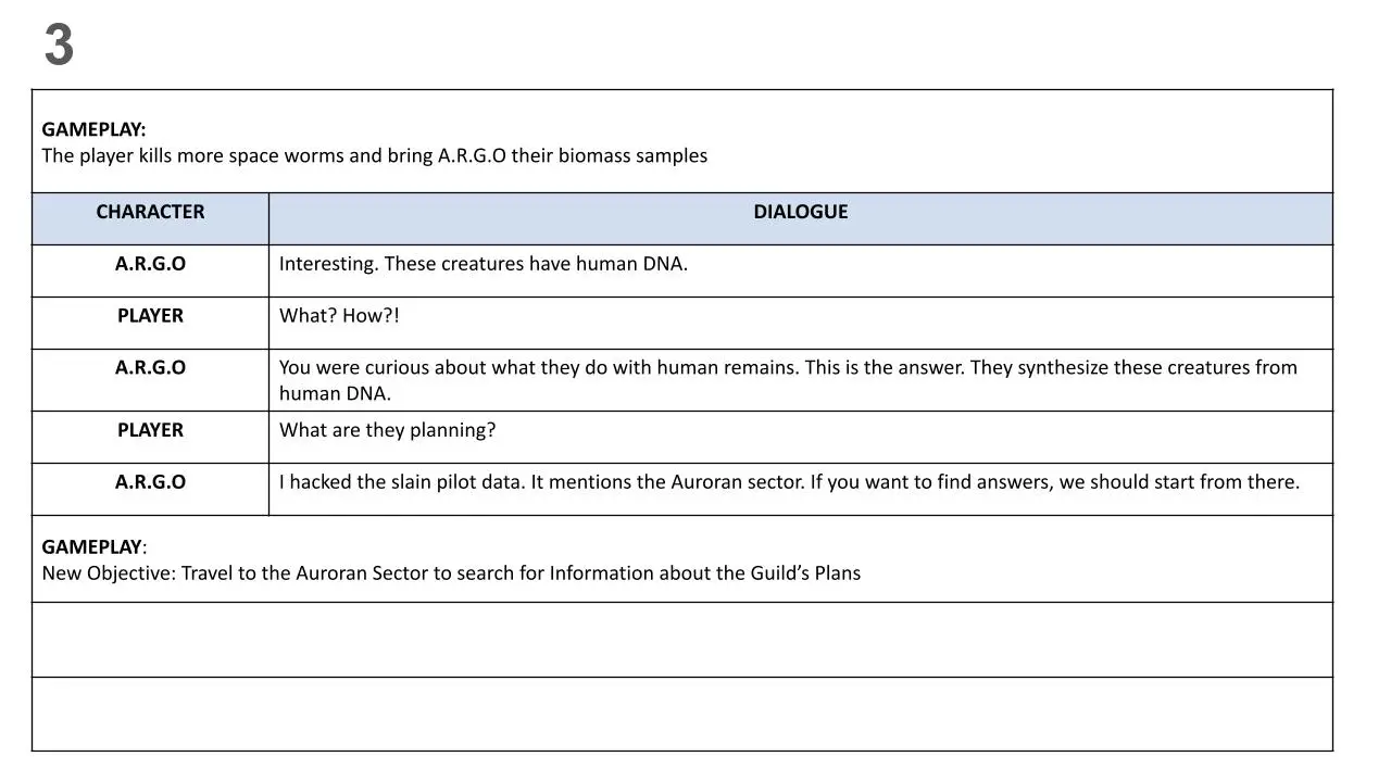 Star Singularity - Main Dialogue 3