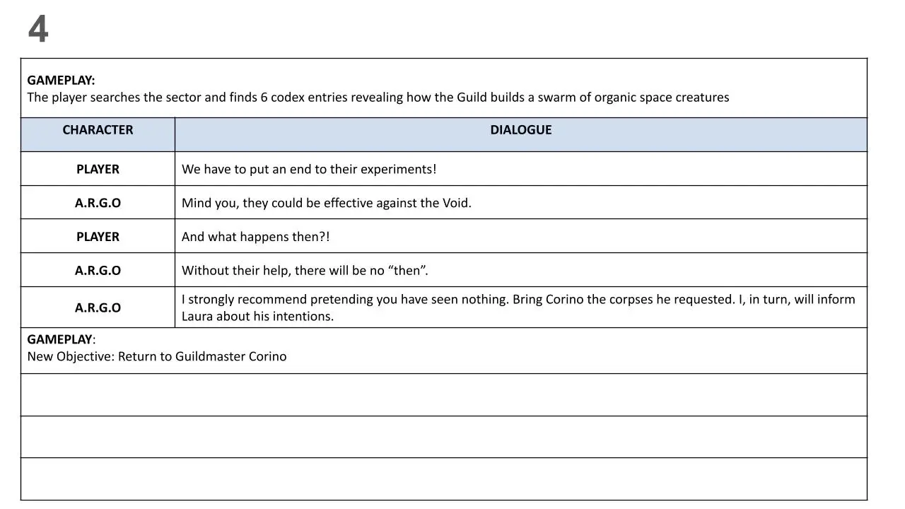 Star Singularity - Main Dialogue 4