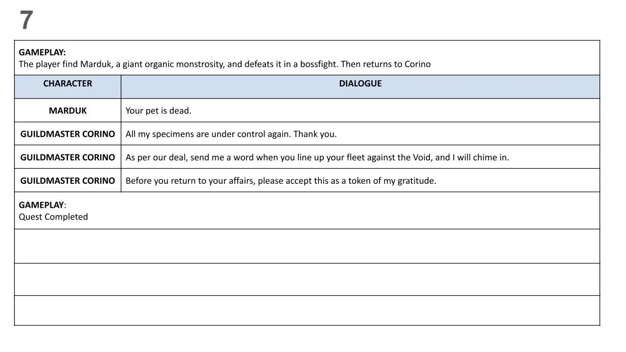 Star Singularity - Main Dialogue 7