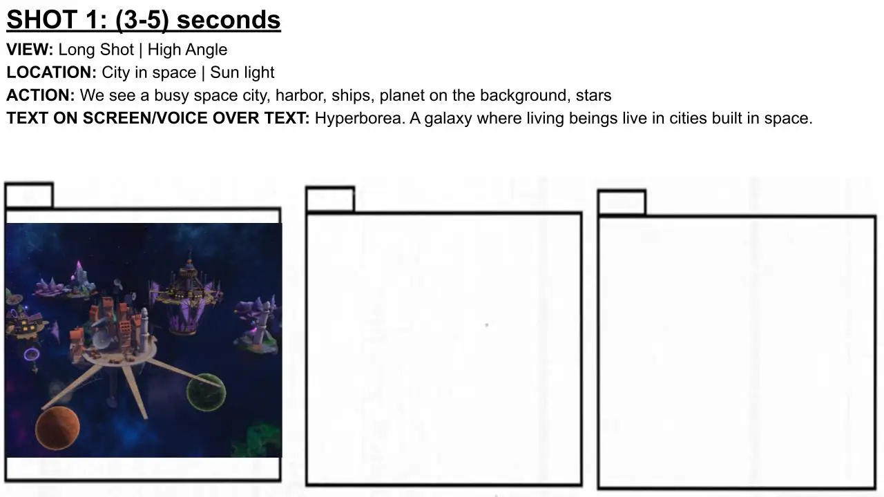 Yevgeny - Storyboard 1